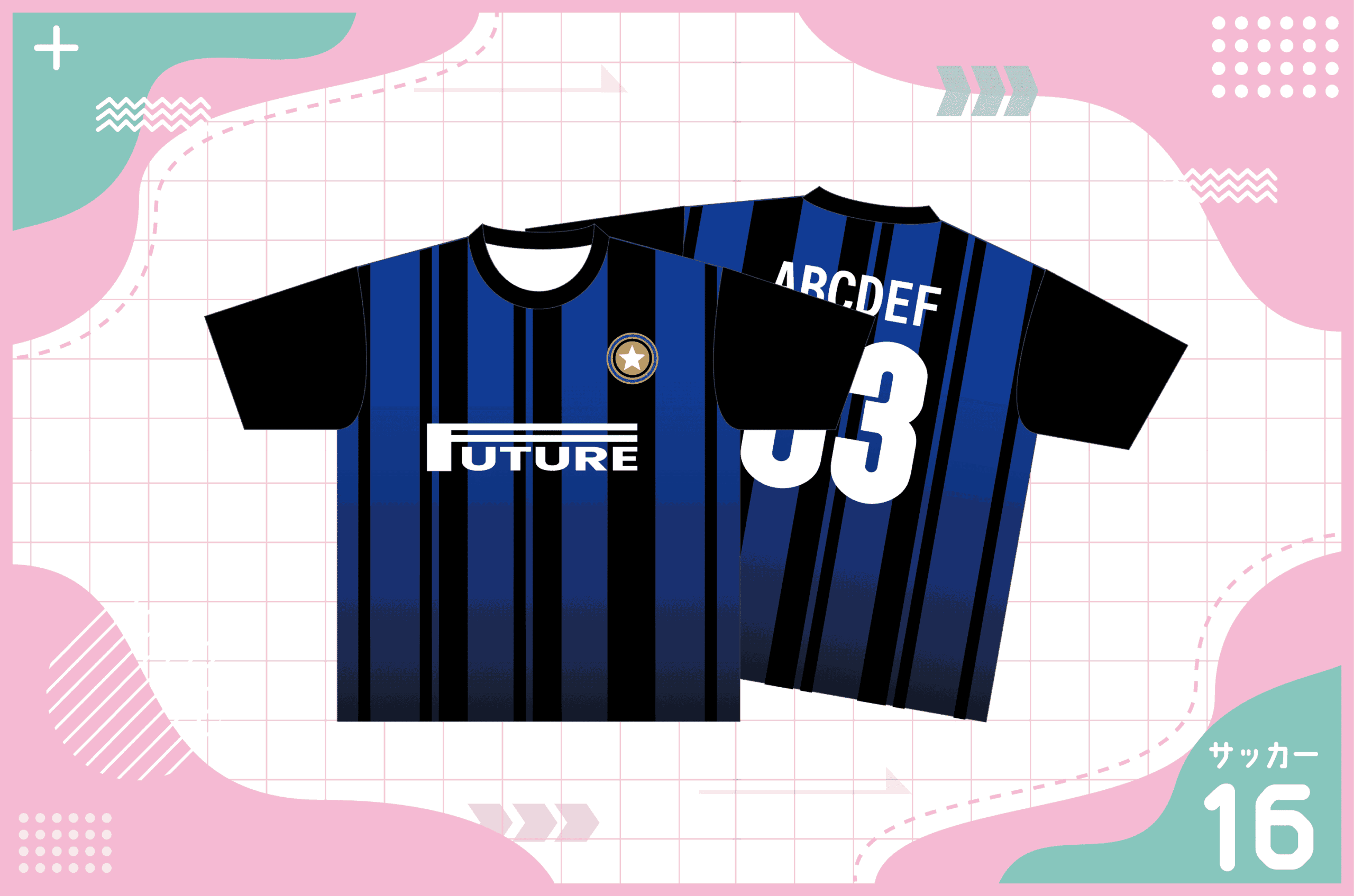 クラ t サッカー ユニフォーム