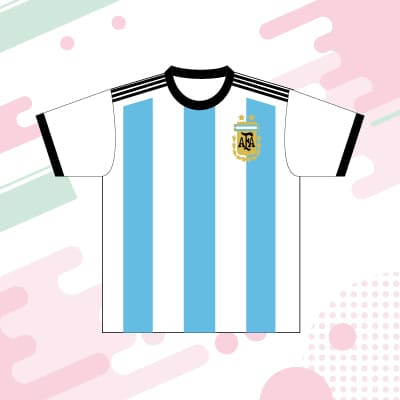 アルゼンチン代表ユニフォームc
