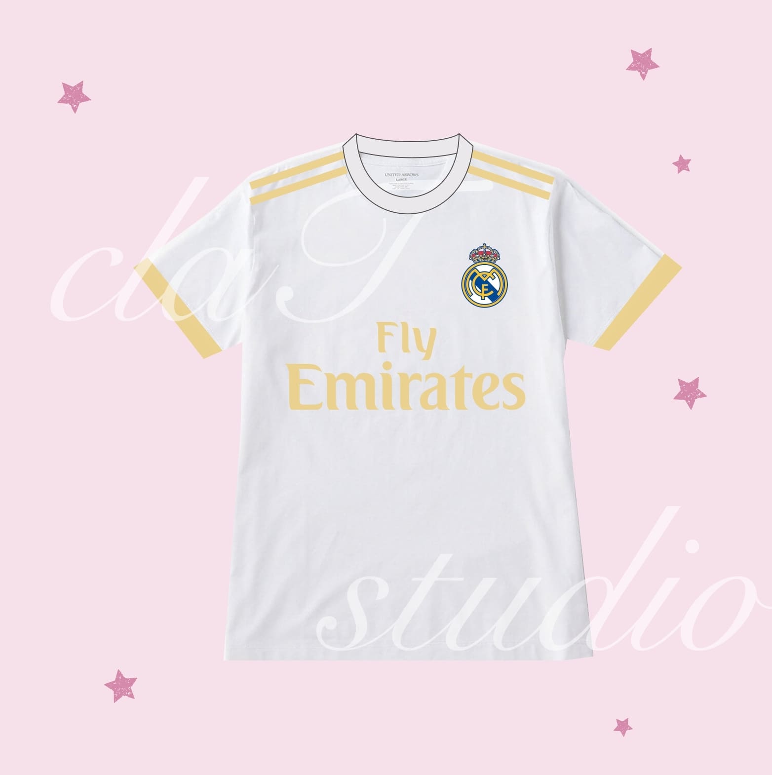 白のサッカーユニフォームクラスtシャツ_image_0002
