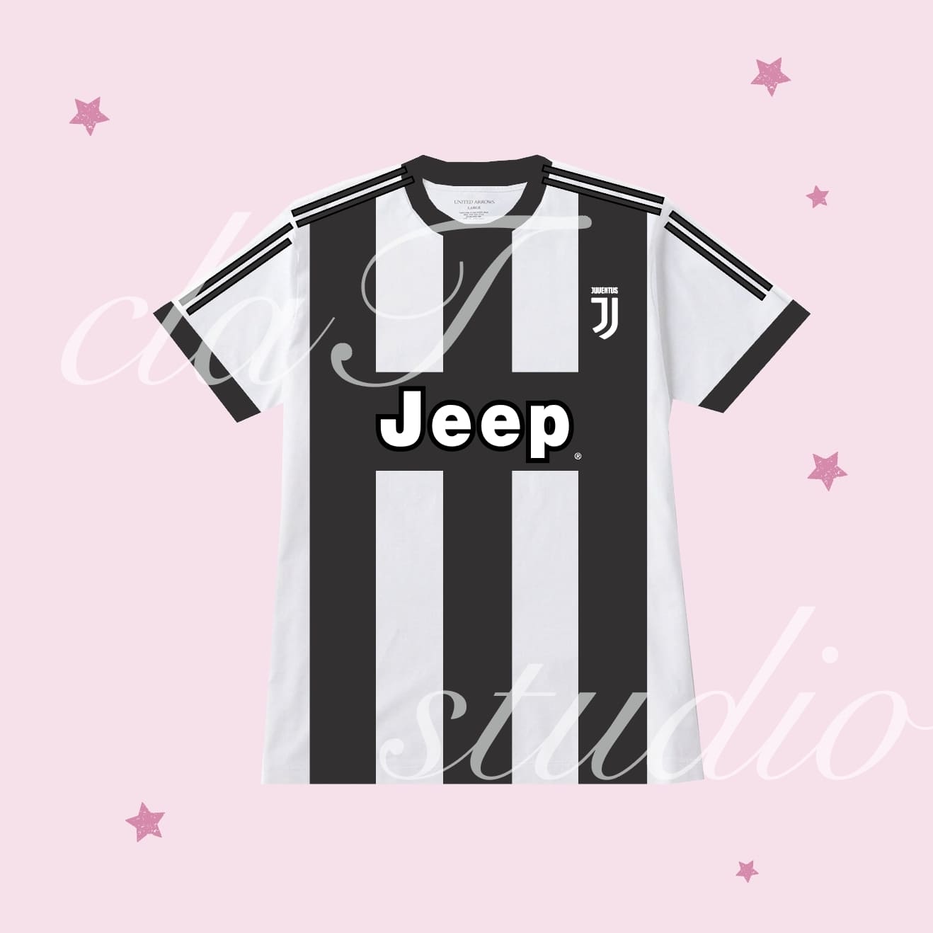 黒のサッカーユニフォームクラスtシャツ_image_0003