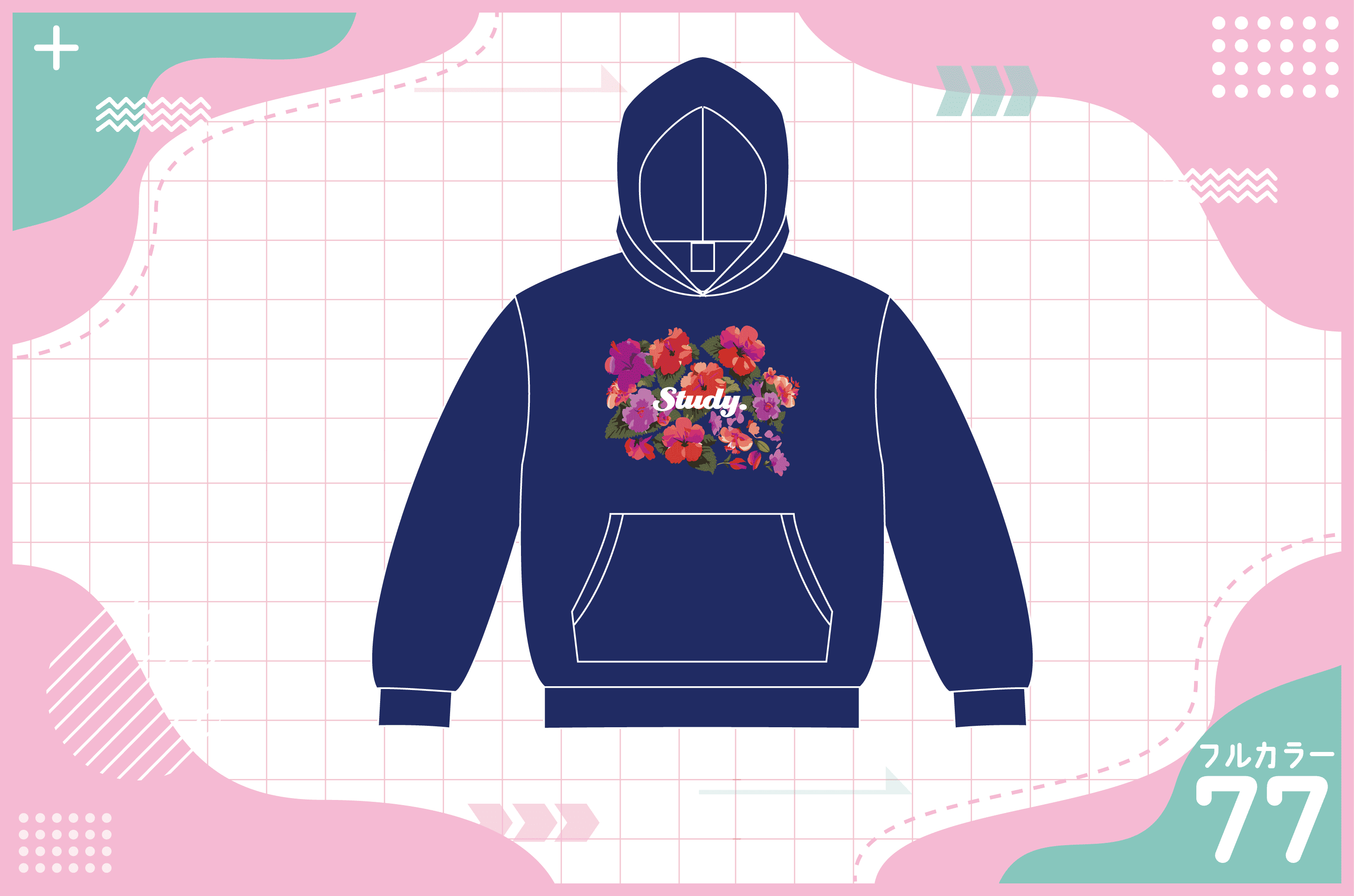 ステューシー(Stüssy)風トレーナー・パーカーを作る方法 – クラTスタジオ