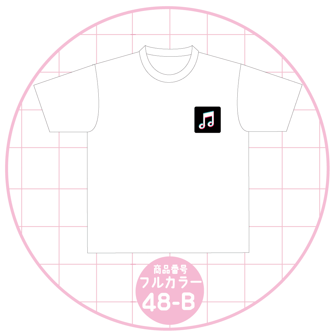SNS風ロゴデザイン48-B