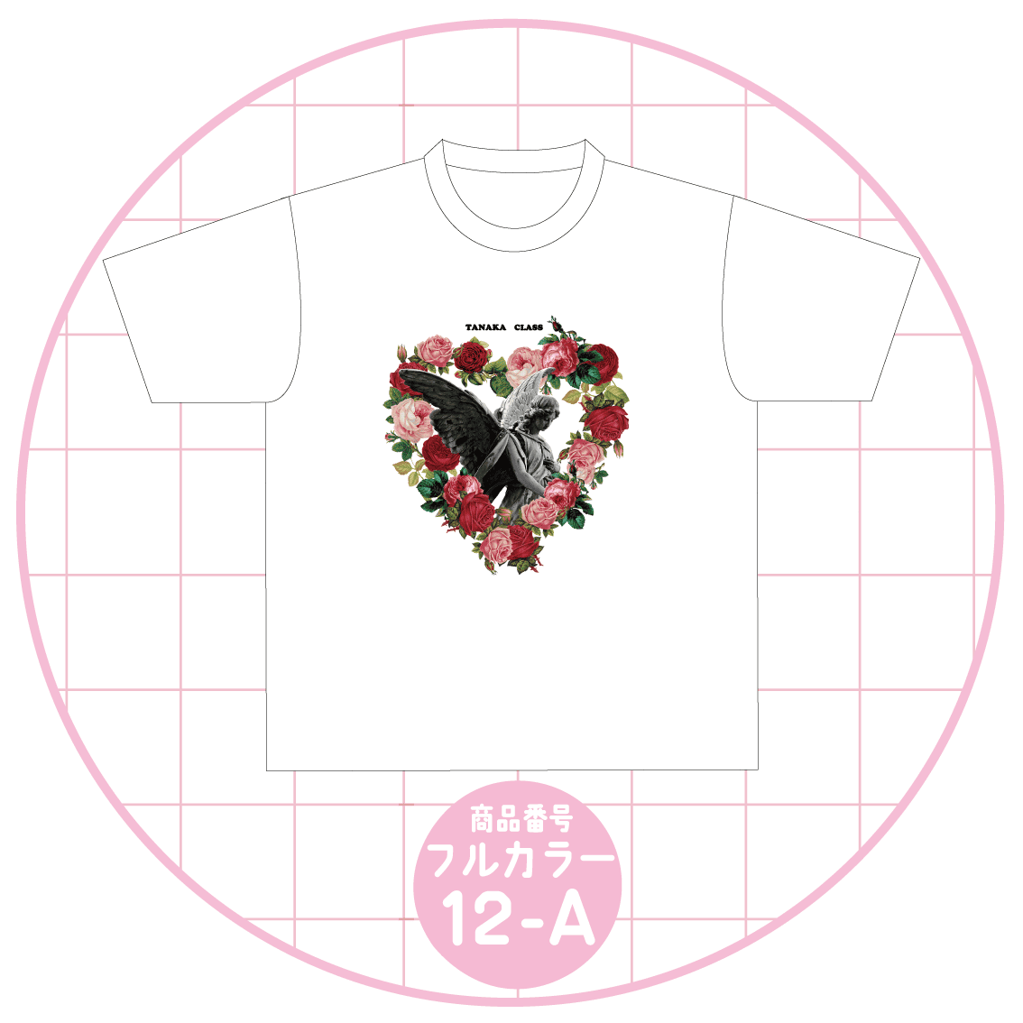 薔薇のリースデザイン12-A
