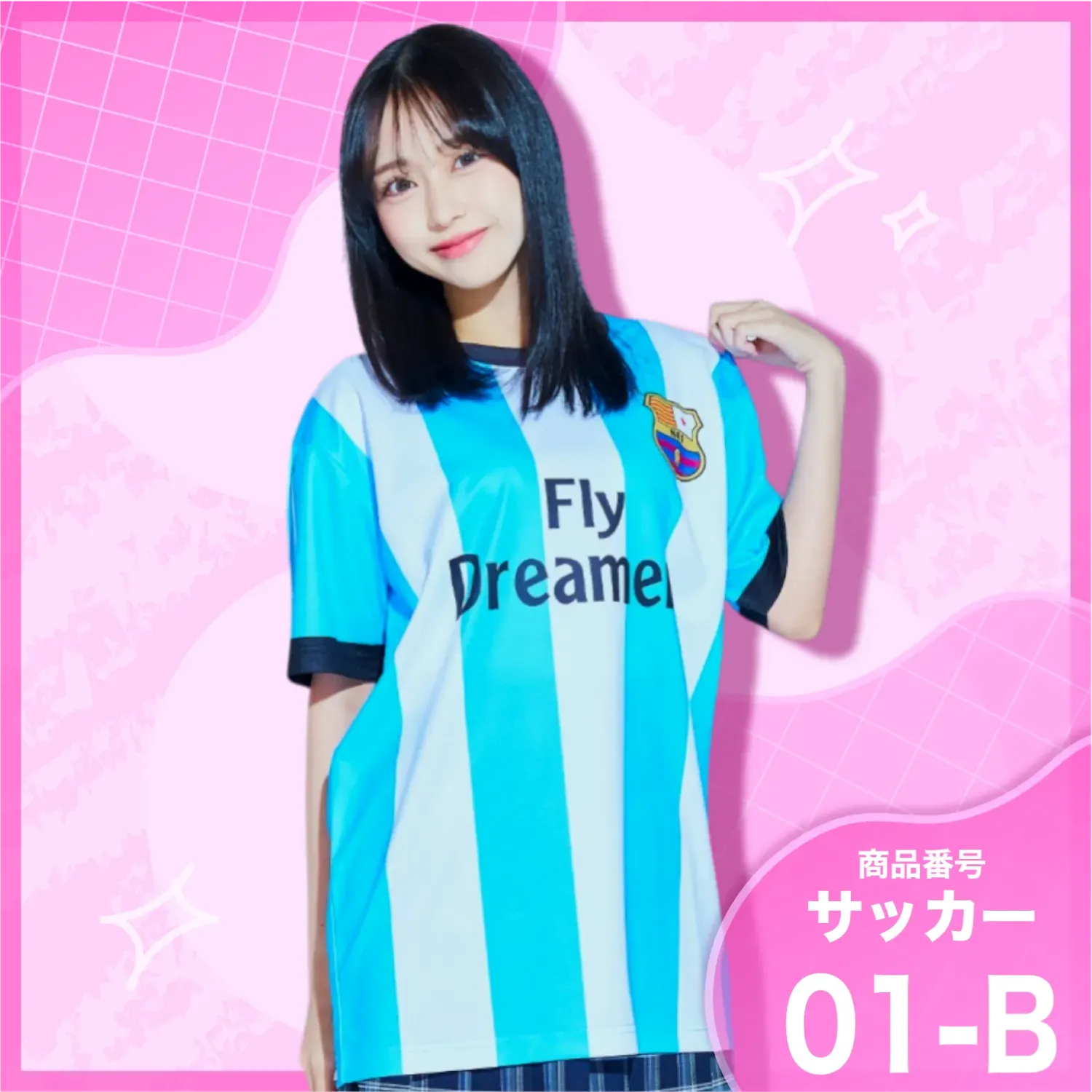 サッカー3位　レッド×ブラック