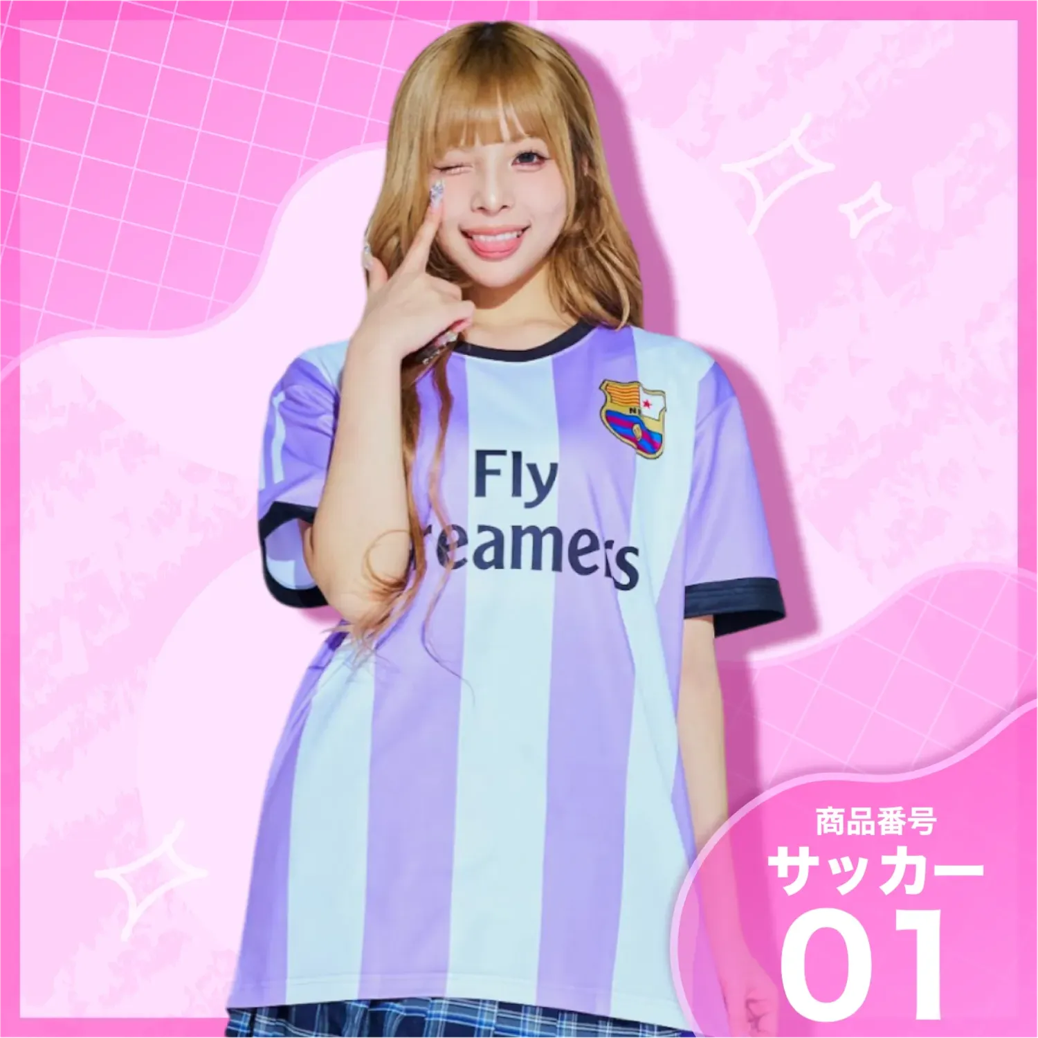 サッカー5位 ブラック×ゴールド